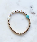 The Agape Initial Bracelet | Personalized Cross & Heart Bracelet